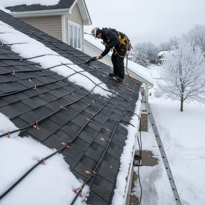 House Roof Installation detail