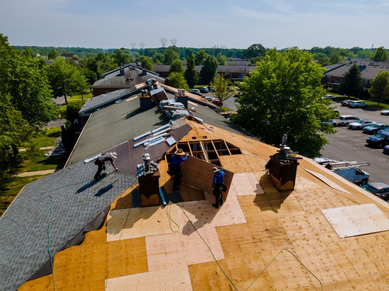 Wood Roofing Installation detail